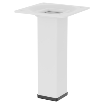 Duraline meubelpoot vierkant wit 2,5x2,5x10 cm kopen? Meubelpoten | Karwei