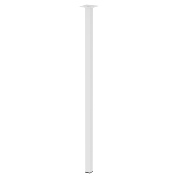 Duraline tafelpoot vierkant wit 2,5x2,5x75 cm kopen? Tafelpoten | Karwei