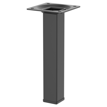 Duraline meubelpoot vierkant zwart 2,5x2,5x15 cm kopen? Meubelpoten | Karwei