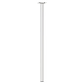 Duraline tafelpoot rond nikkel geborsteld Ø3x70 cm