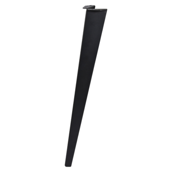 Duraline tafelpoot Folded Leg Sola zwart 72 cm kopen? Tafelpoten | Karwei