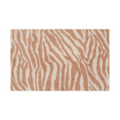 Droogloopmat zebra beige 50x70 cm