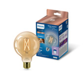 Philips Smart LED filament globe E27 gold