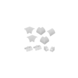 D-line Accessoireskit tbv 22/22 mm D-line Goot Wit