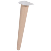 Duraline meubelpoot Danish Leg Ovar 40 cm