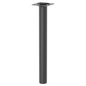Duraline meubelpoot rond zwart Ø3x30 cm