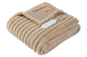 Inventum warmtedeken ribbel bruin