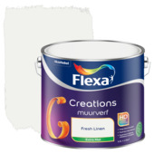Flexa Creations muurverf extra mat fresh linen 2,5 liter