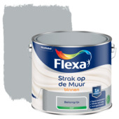 Flexa Strak op de Muur muurverf mat beton 2,5 liter