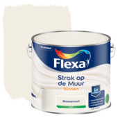 Flexa Strak op de Muur muurverf mat bloesemwit 2,5 liter