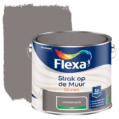 Flexa Strak op de Muur muurverf mat leisteengrijs 2,5 liter