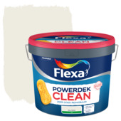 Flexa Powerdek Clean muurverf mat RAL 9010 gebroken wit 10 liter