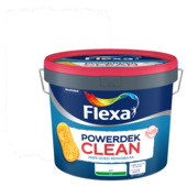 Flexa Powerdek Clean muurverf mat wit 10 liter