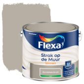 Flexa Strak op de Muur muurverf mat zandsteenbruin 2,5 liter