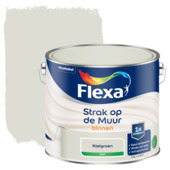 Flexa Strak op de Muur muurverf mat kleigroen 2,5 liter