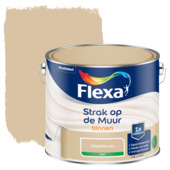 Flexa Strak op de Muur muurverf mat hazelbruin 2,5 liter