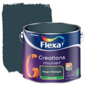 Flexa Creations muurverf magic midnight extra mat 2,5 liter