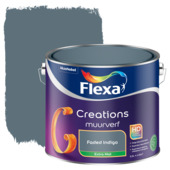 Flexa Creations muurverf faded indigo extra mat 2,5 liter