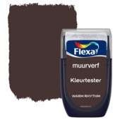 Flexa Creations 2026 muurverf kleurtester mat warm rhythm 30ml