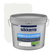 Sikkens Muren & Plafonds muurverf mat RAL 9016 10 liter