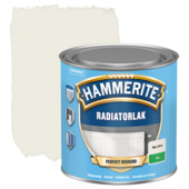 Hammerite radiatorlak mat RAL 9010 250 ml