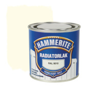Hammerite radiatorlak hoogglans ral 9010 250 ml