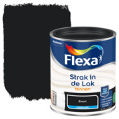 Flexa Strak in de Lak binnenlak zijdeglans zwart 750 ml