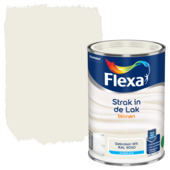 Flexa Strak in de Lak binnenlak zijdeglans RAL 9010 gebroken wit 1,25 liter