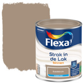 Flexa Strak in de Lak binnenlak zijdeglans suedebruin 750 ml