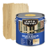 CetaBever Meesterbeits Deur & Kozijn zijdeglans transparant blank 2,5 liter