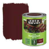 CetaBever Tuinhoutbeits zijdeglans transparant mahonie 750 ml