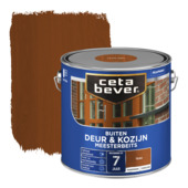 CetaBever Meesterbeits Deur & Kozijn zijdeglans transparant teak 2,5 liter