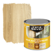 CetaBever Deur, Kozijn & Meubelbeits zijdeglans transparant blank eiken 250 ml