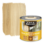 CetaBever Deur, Kozijn & Meubelbeits zijdeglans transparant blank 250 ml