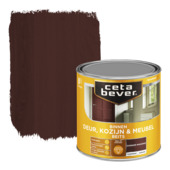 CetaBever Deur, Kozijn & Meubelbeits zijdeglans transparant donker mahonie 250 ml