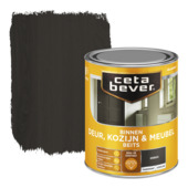 CetaBever Deur, Kozijn & Meubelbeits zijdeglans transparant ebben 750 ml