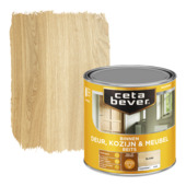 CetaBever Deur, Kozijn & Meubelbeits glans transparant blank 250 ml
