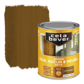 CetaBever Deur, Kozijn & Meubelbeits zijdeglans transparant rustiek eiken 750 ml