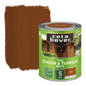 CetaBever Tuinbeits Schuur & Tuinhuis zijdeglans transparant teak 750 ml