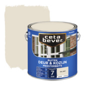 CetaBever Meesterbeits Deur & Kozijn zijdeglans dekkend RAL 9001 crème wit 2,5 liter