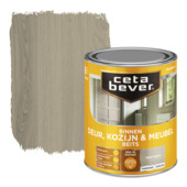 CetaBever Deur, Kozijn & Meubelbeits zijdeglans transparant grey wash 750 ml