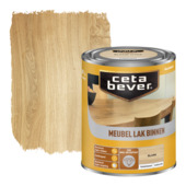 CetaBever meubellak zijdeglans transparant blank 750 ml