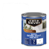 CetaBever Snelbeits Gevel & Kozijn zijdemat dekkend wit 750 ml