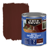 CetaBever Snelbeits Gevel & Kozijn zijdemat transparant mahonie 750 ml