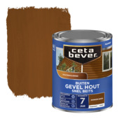 CetaBever Snelbeits Gevel & Kozijn zijdemat transparant donker eiken 750 ml