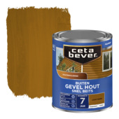 CetaBever Snelbeits Gevel & Kozijn zijdemat transparant eiken 750 ml