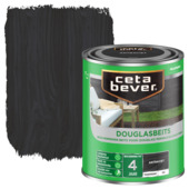 CetaBever Douglas beits antraciet 750 ml