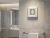 Sanivesk inbouwventilator Standaard met timer wit Ø 125 mm