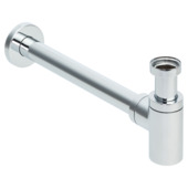 Sanivesk Luxe Design Fonteinsifon Chroom 5/4"x32mm LAAG model