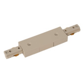 Lucide startvoeding TRACK dubbel voor 1-fase railsysteem taupe